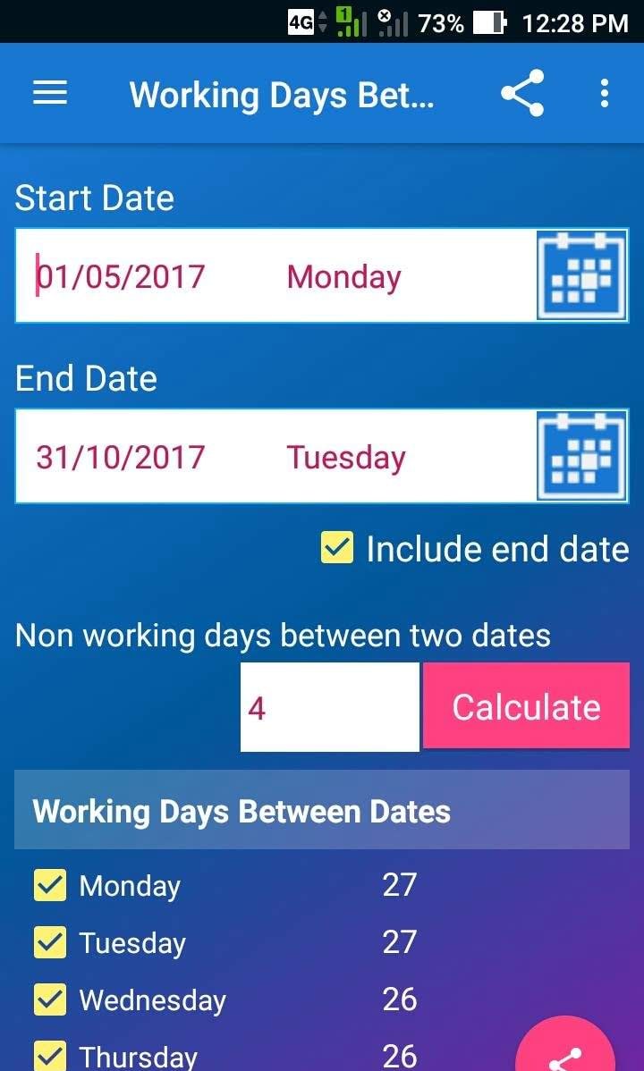 Date Calculator Pro screenshot 3
