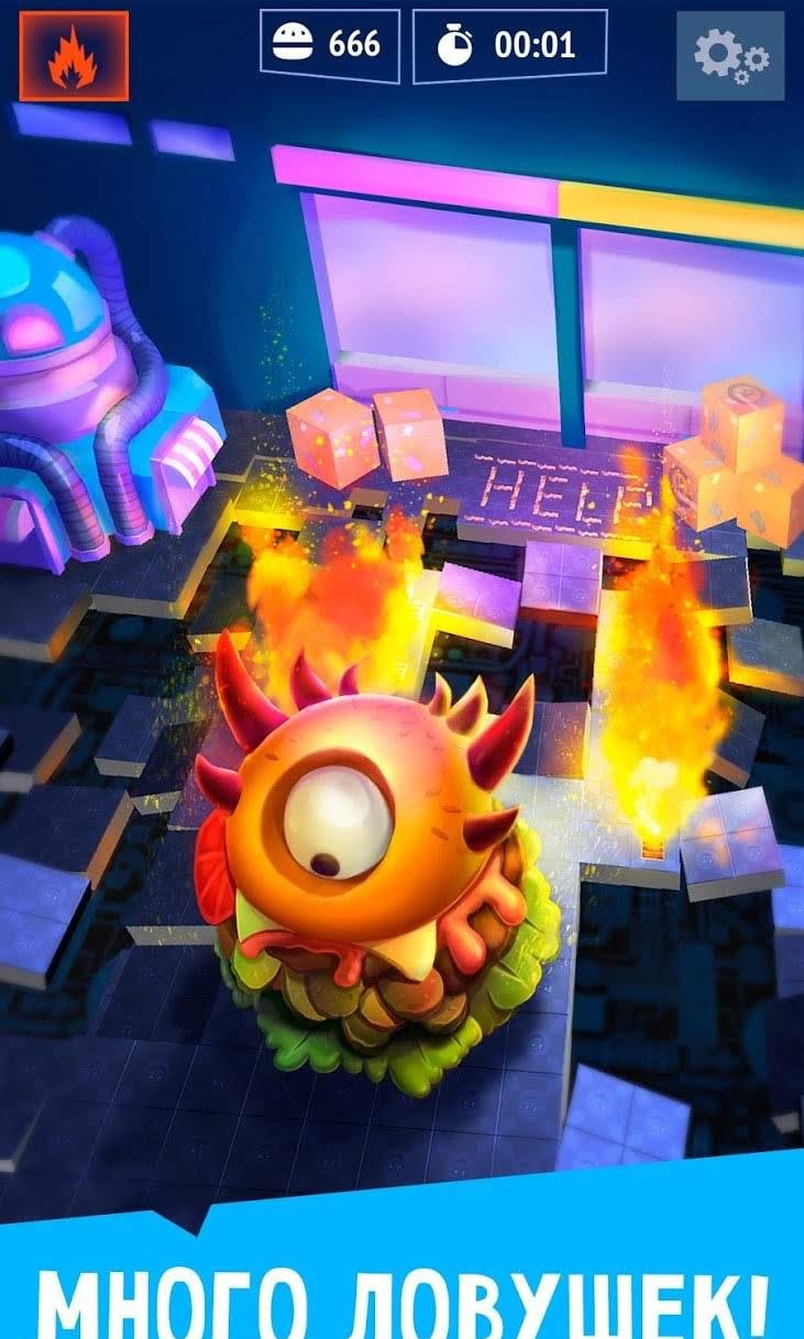 Burger.io: Swallow & Devour Burgers in IO Game screenshot 2