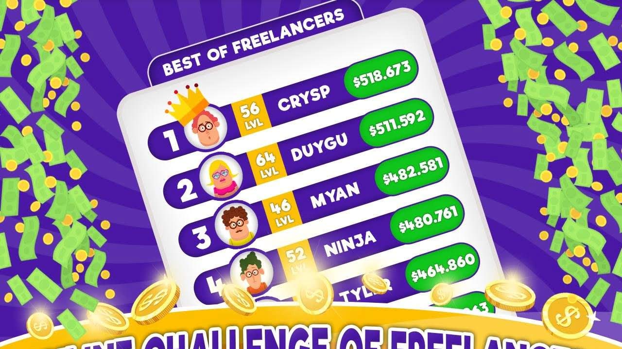 Freelancer Simulator Inc : Game Dev Money Clicker screenshot 4