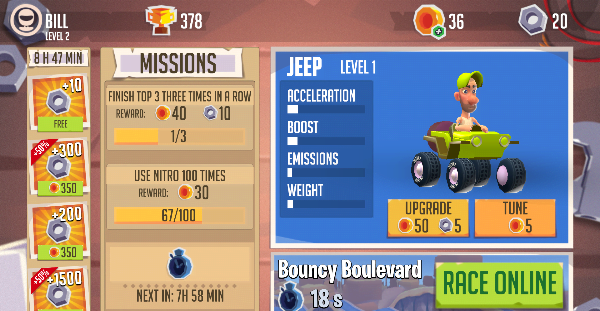 Lane Hoggers screenshot 4