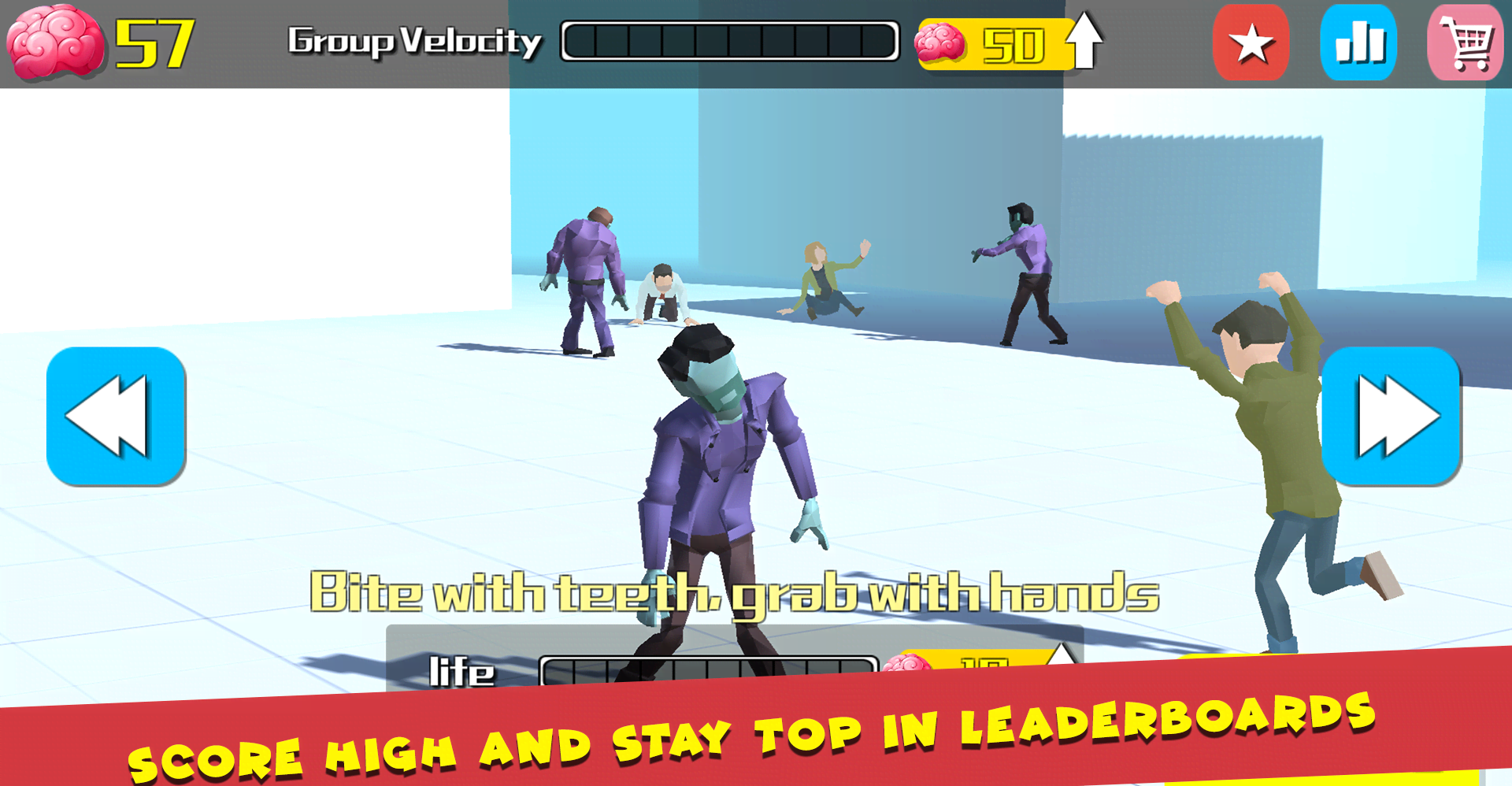 Zombie Hero: Battle Legends screenshot 1