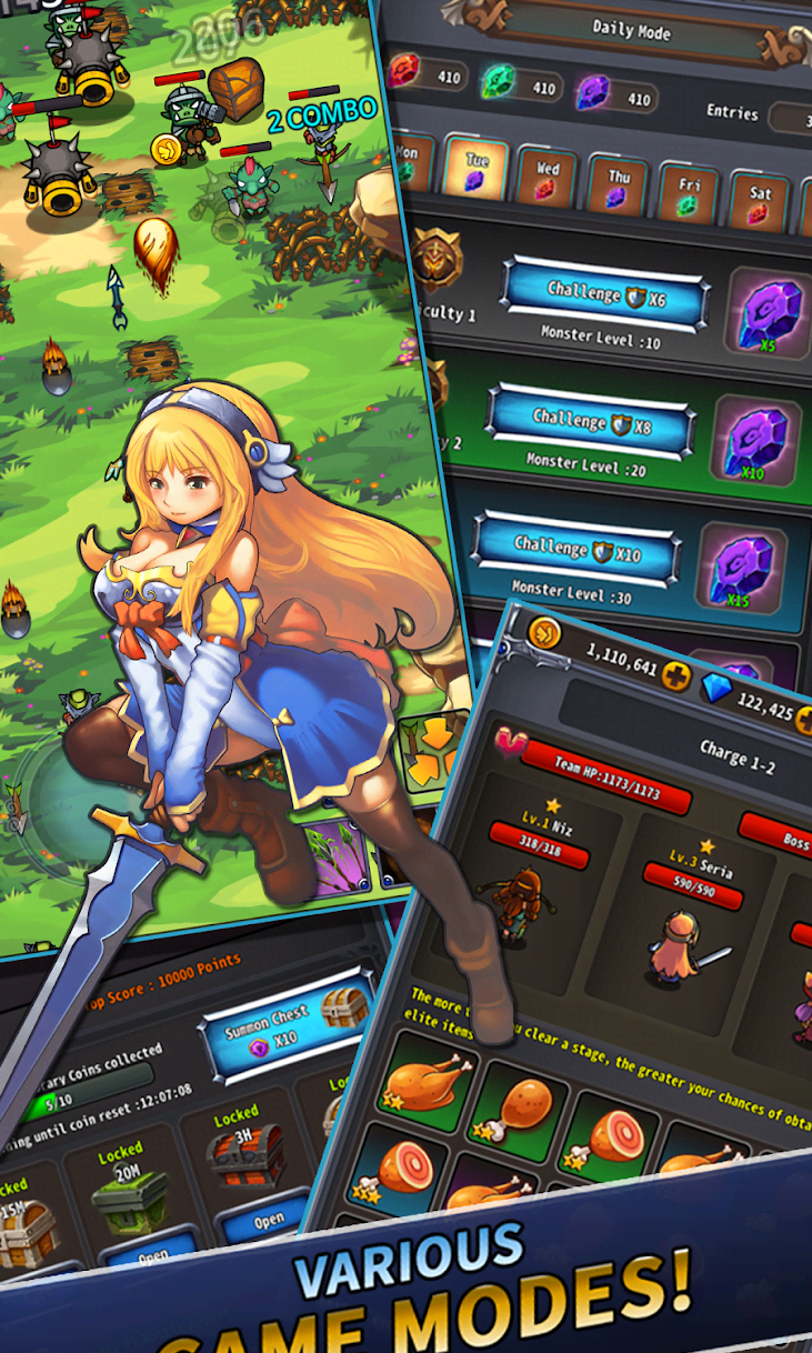 Wonder Knights : Retro Shooter RPG screenshot 2
