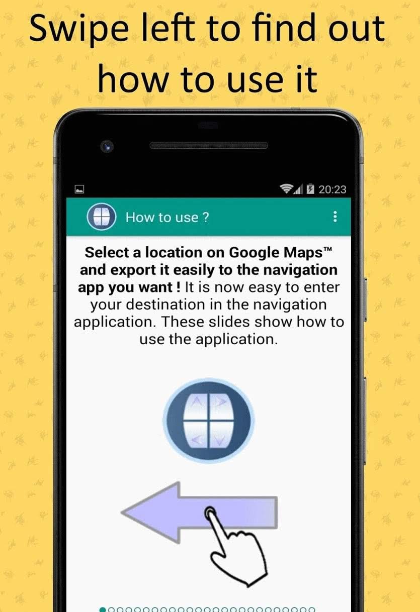 Send to Navigation screenshot 1