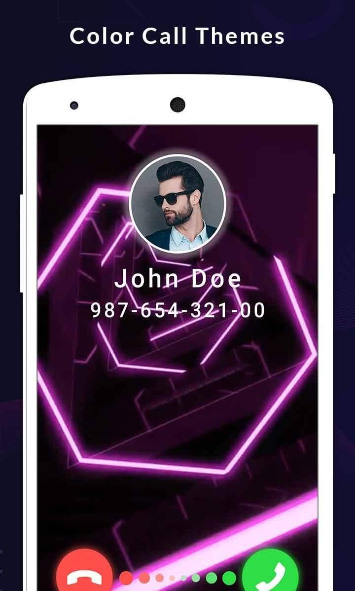 Color Phone Flash Themes & Color Phone LED Flash screenshot 1