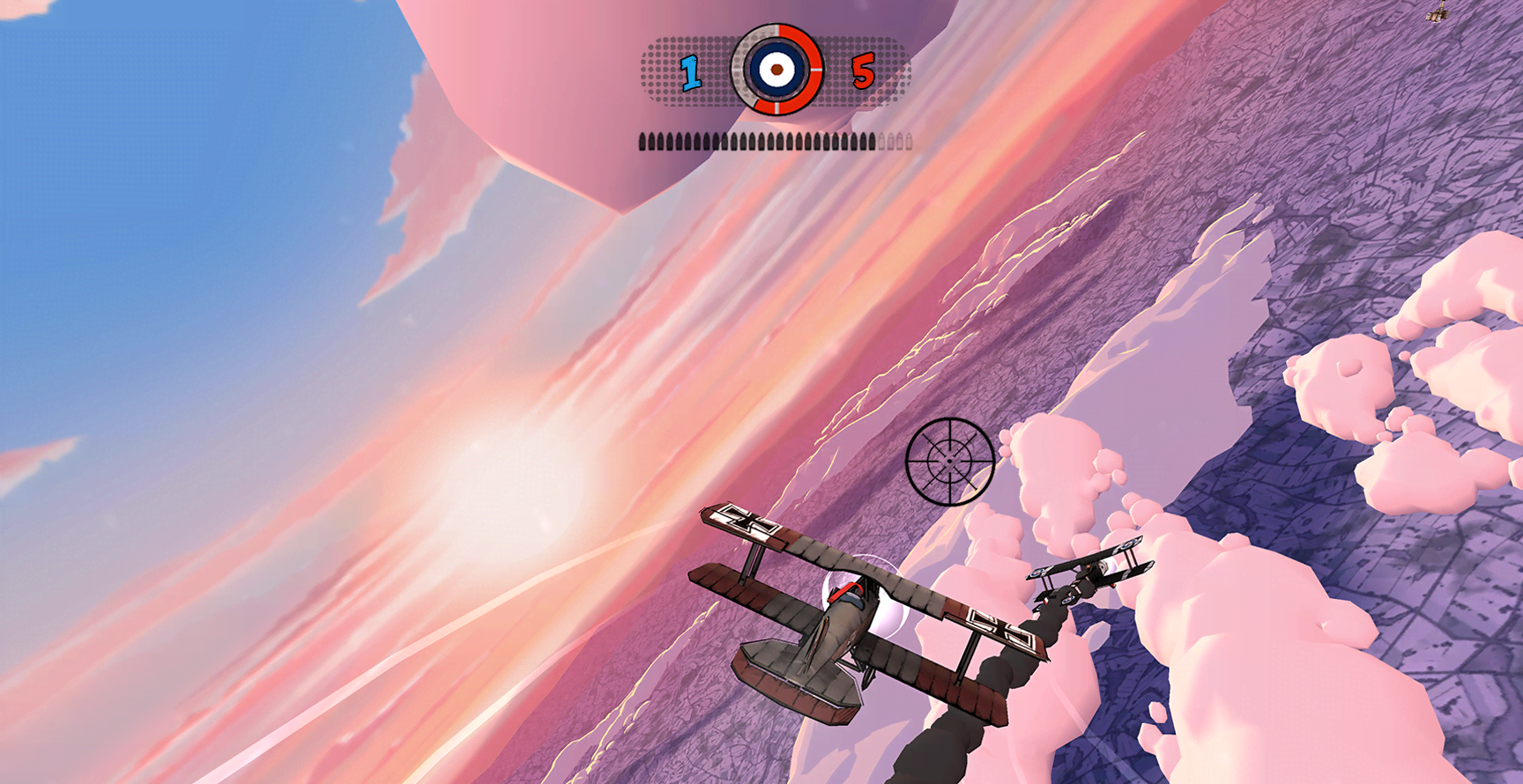 Ace Academy: Skies of Fury action scene