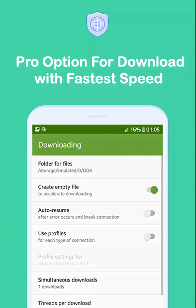DDA - Internet Download Manager screenshot 3