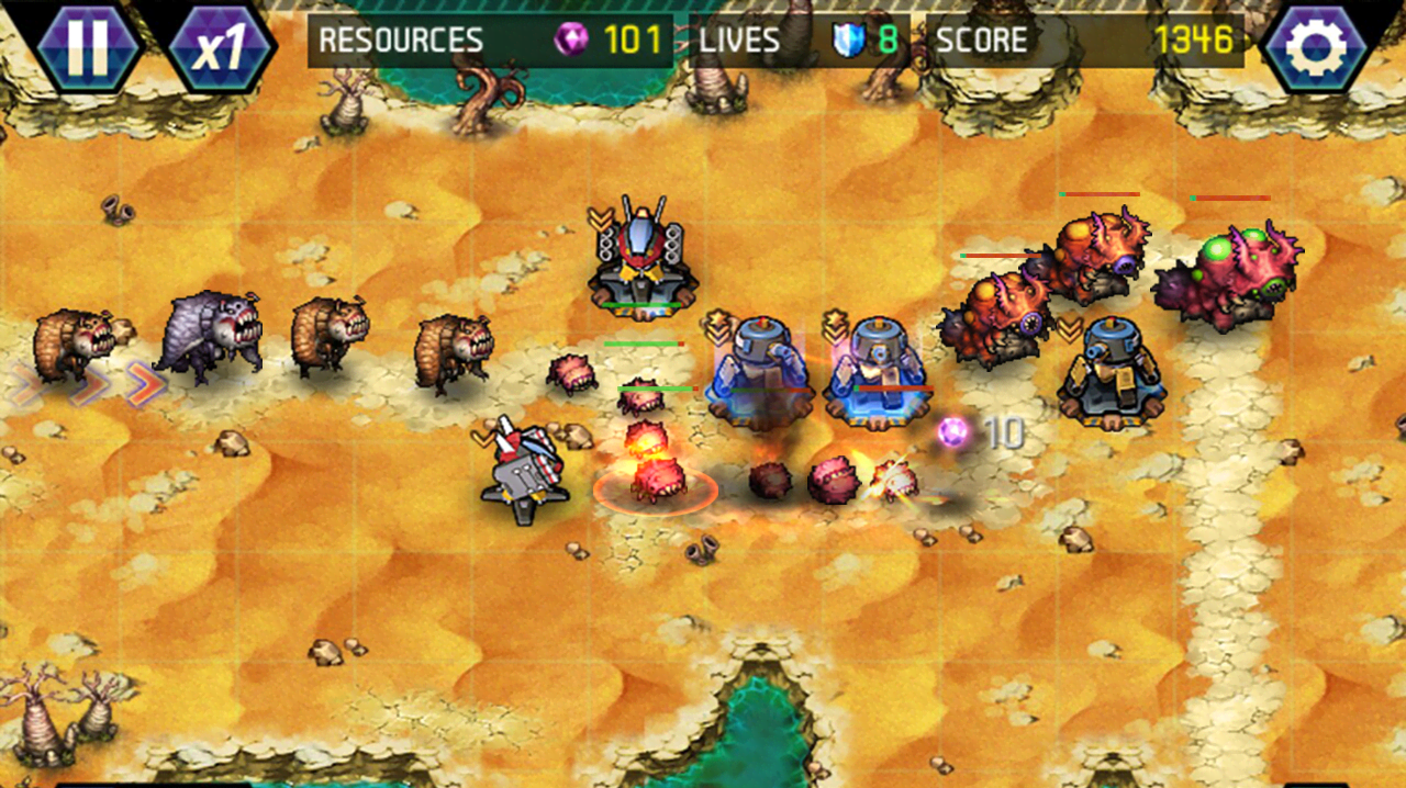 Tower Defense: Infinite War gameplay screenshot 3