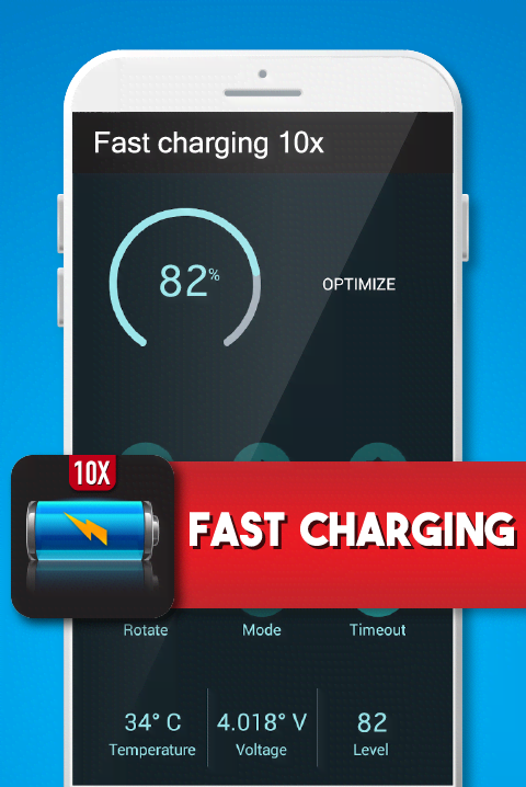 Ultra Quick Charge Battery Saver 10X screenshot 1