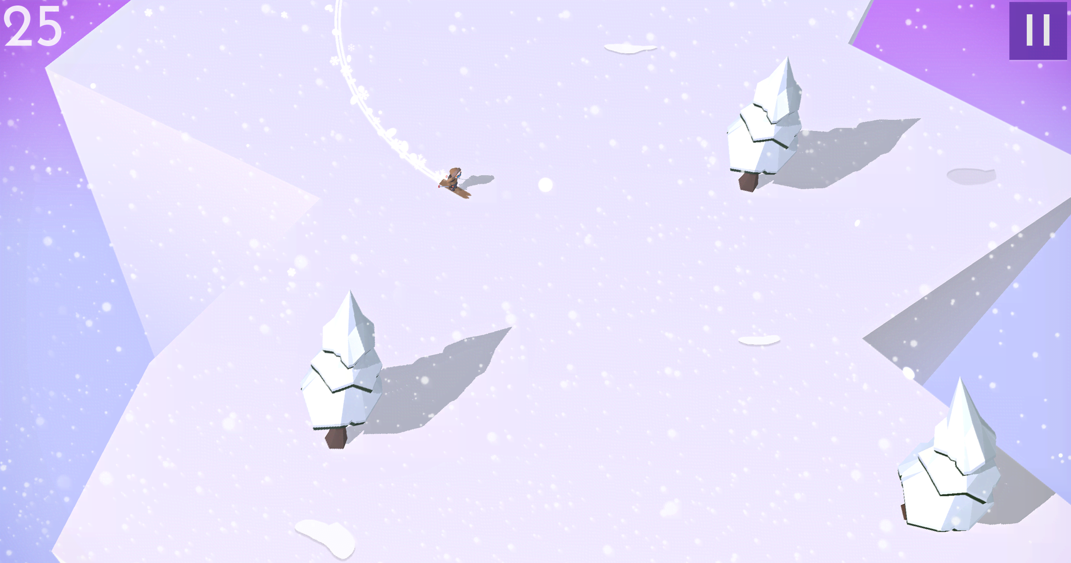 Mountain Dash - Endless Skiing Race screenshot 4
