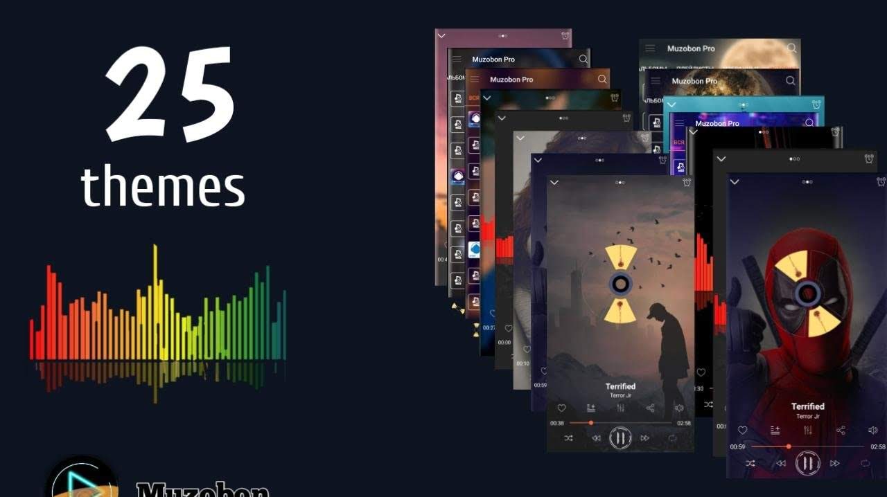 Muzobon Pro music player, screenshot 4