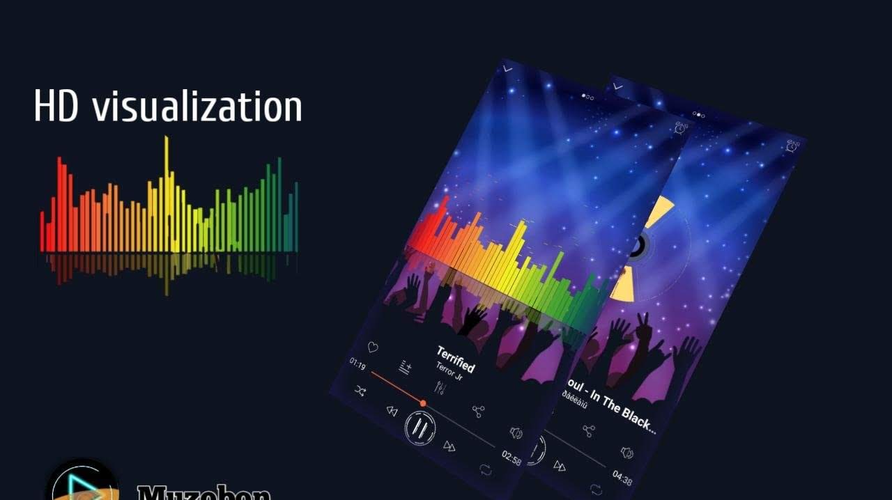 Muzobon Pro music player, screenshot 2
