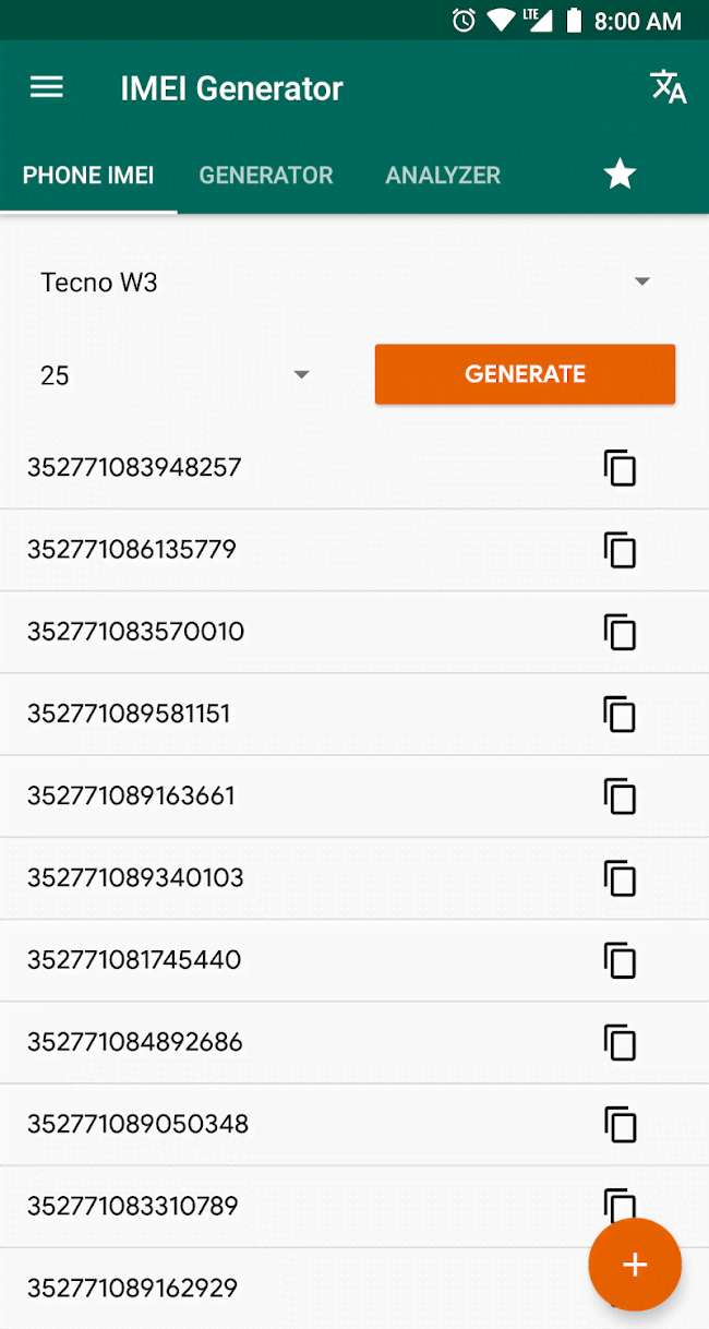 IMEI Generator screenshot 2