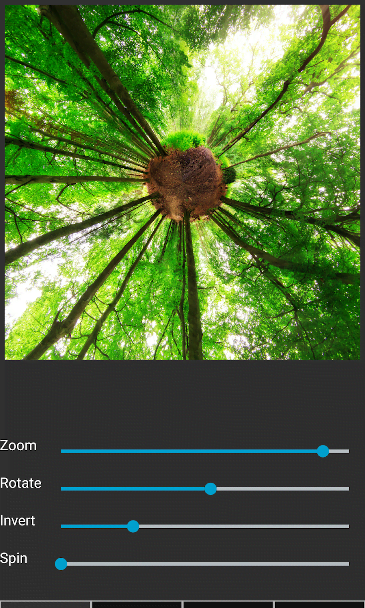 Tiny Planet FX Pro screenshot 1