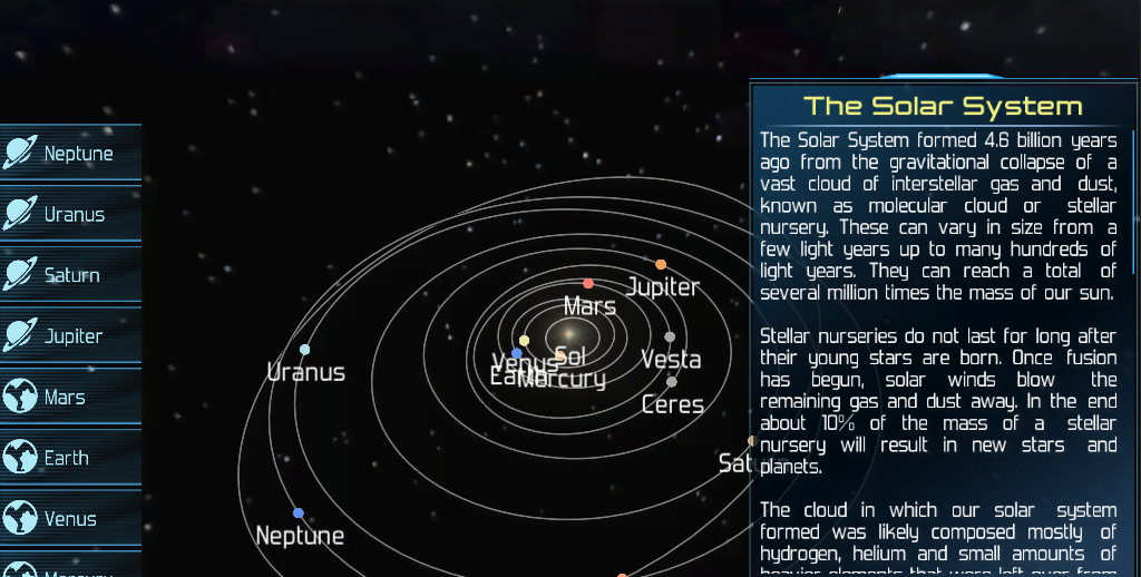 Solar System Explorer HD Pro screenshot 4