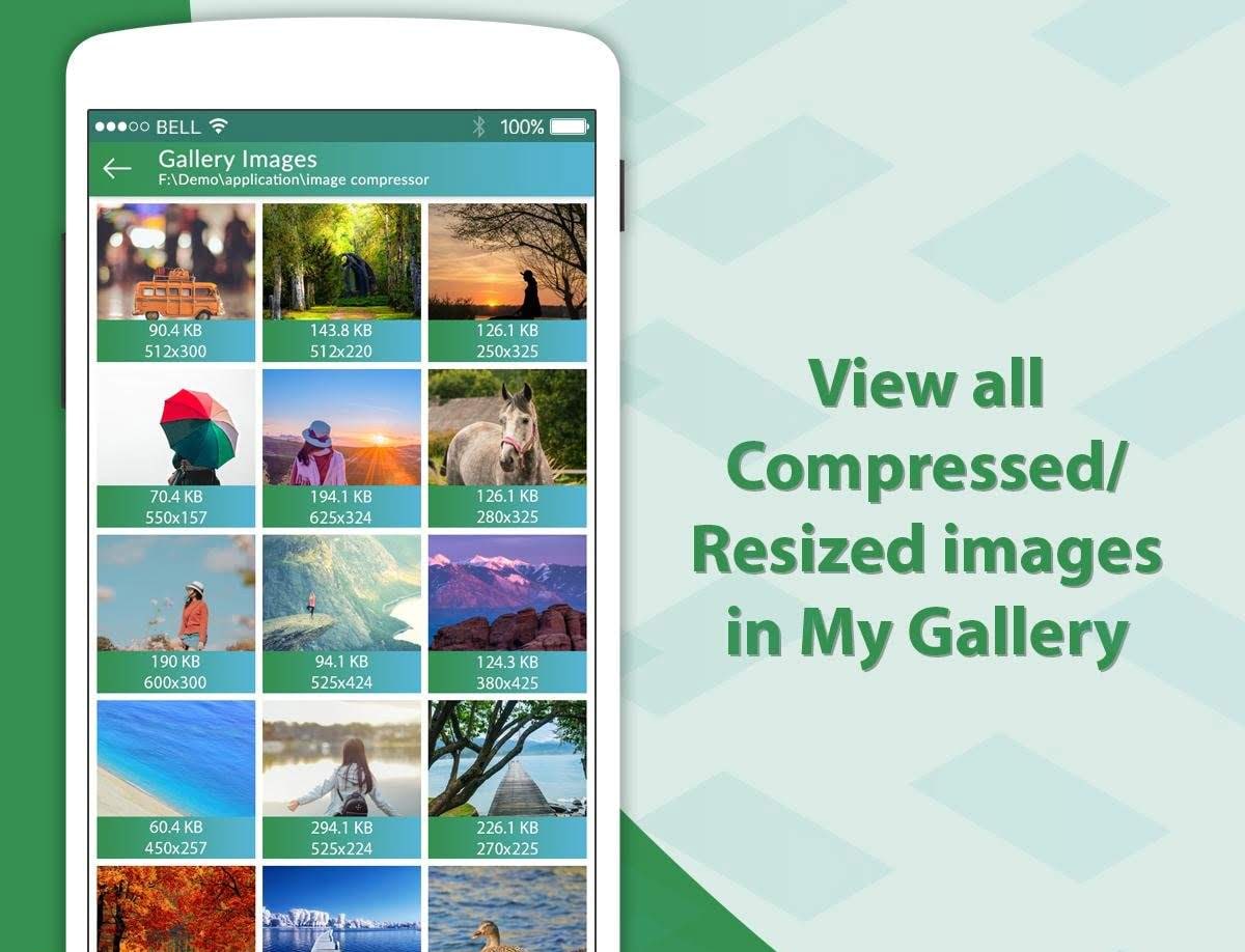 Reduce Photo Size - Image Resizer & Compressor Preview 1