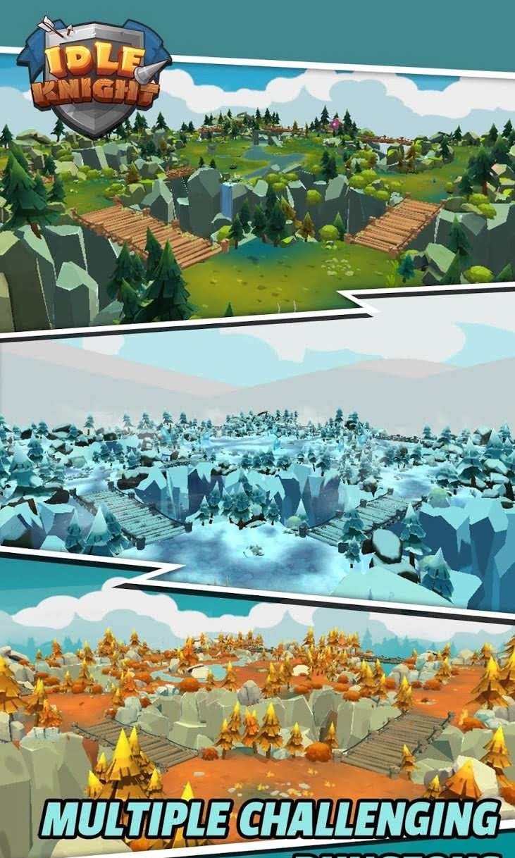 Idle Knight – Fearless Heroes screenshot 4