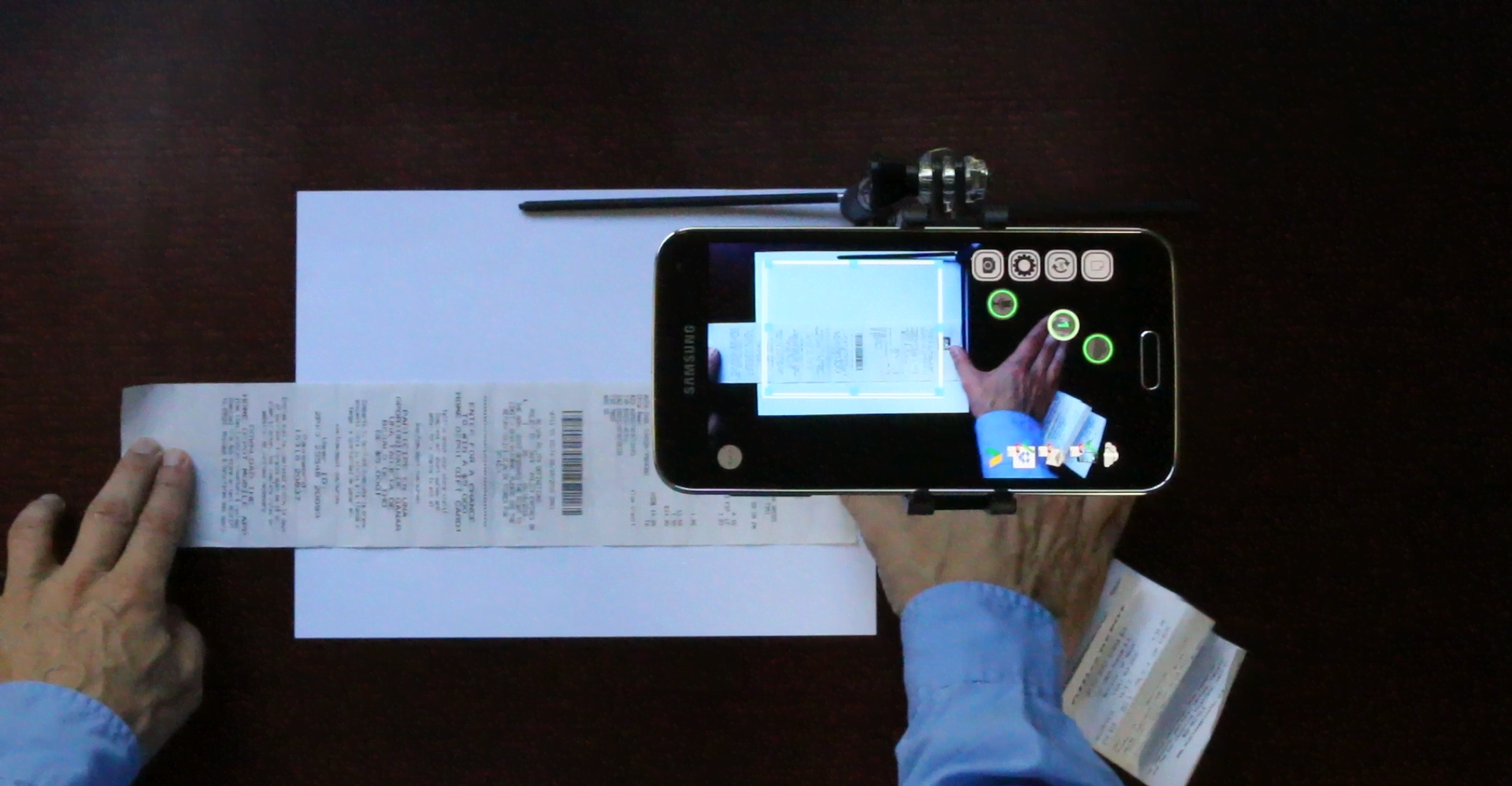 SkanApp hands-free PDF scanner screenshot 2