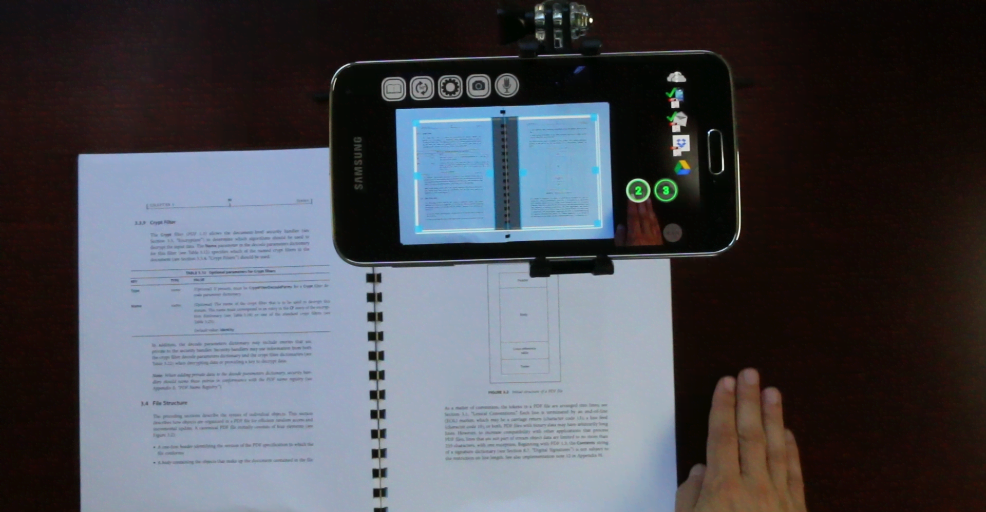 SkanApp hands-free PDF scanner screenshot 4