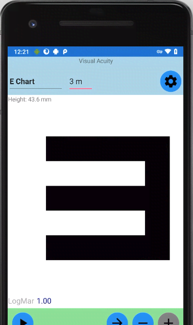 Visual Acuity Charts screenshot 3