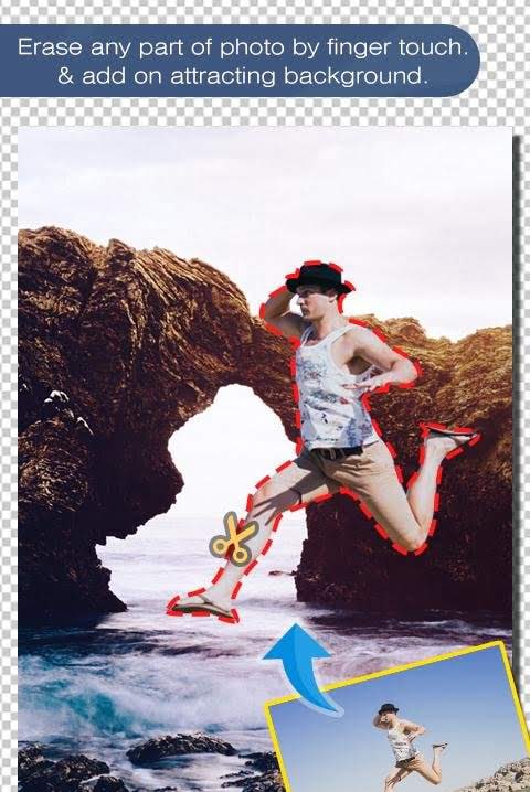 Freestyle Photo Background Editor screenshot 1