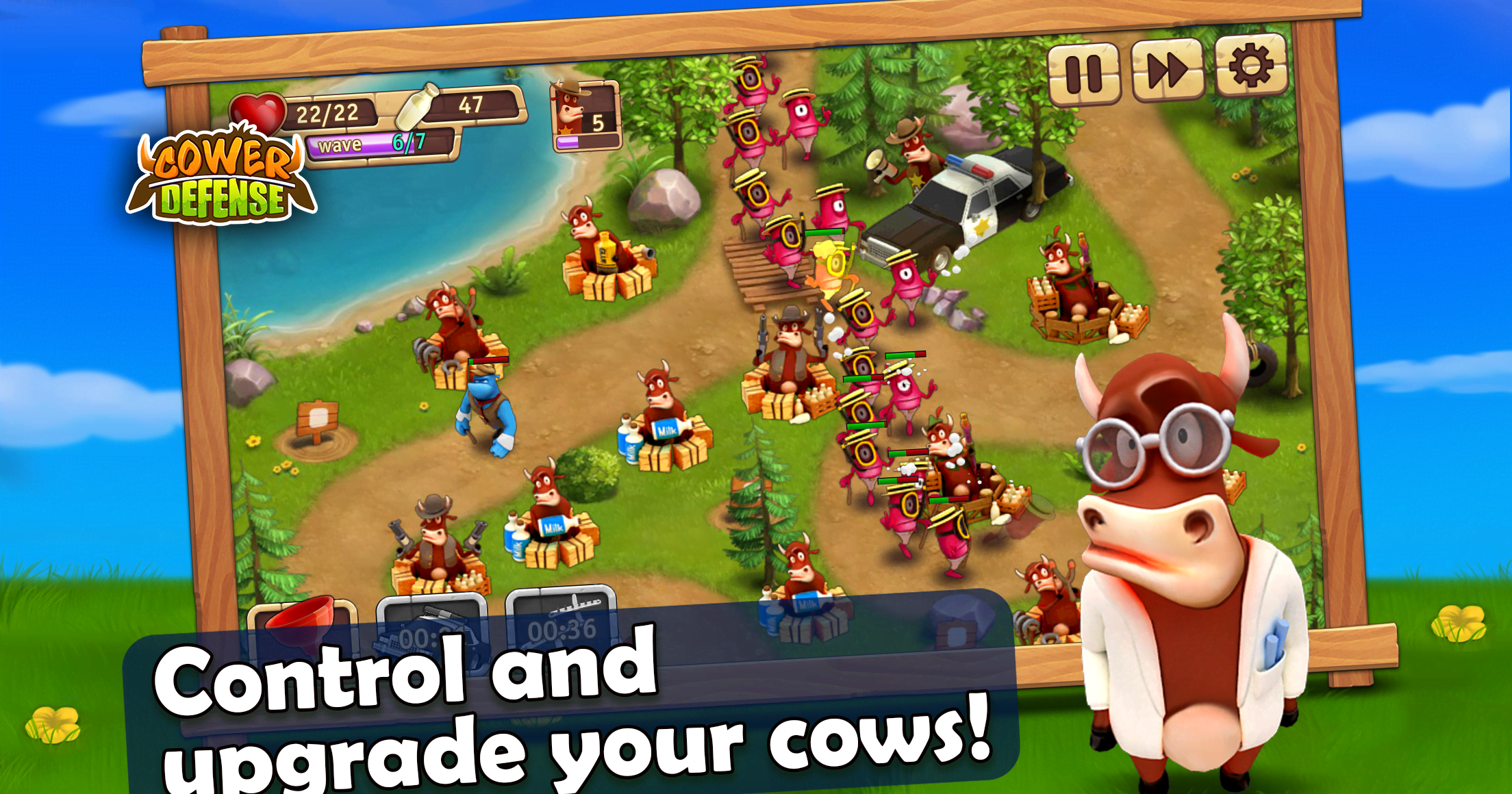 Cower Defense gameplay screenshot 3