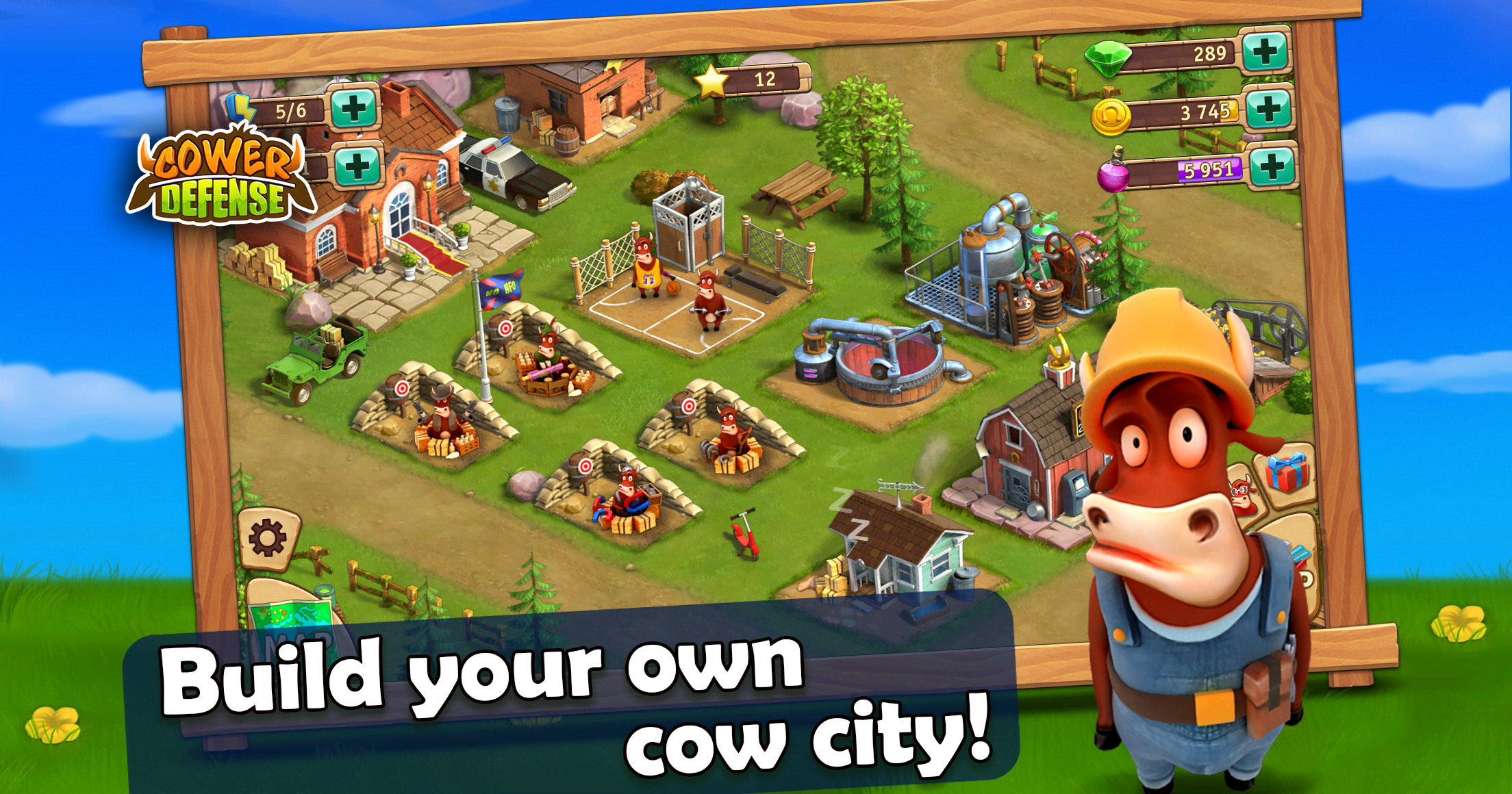 Cower Defense gameplay screenshot 2