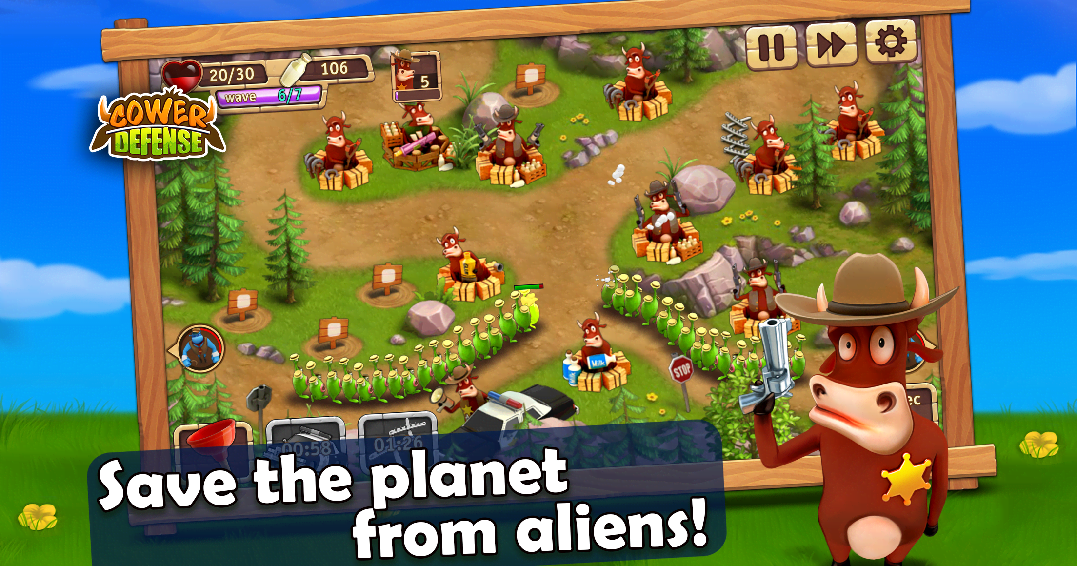 Cower Defense gameplay screenshot 4