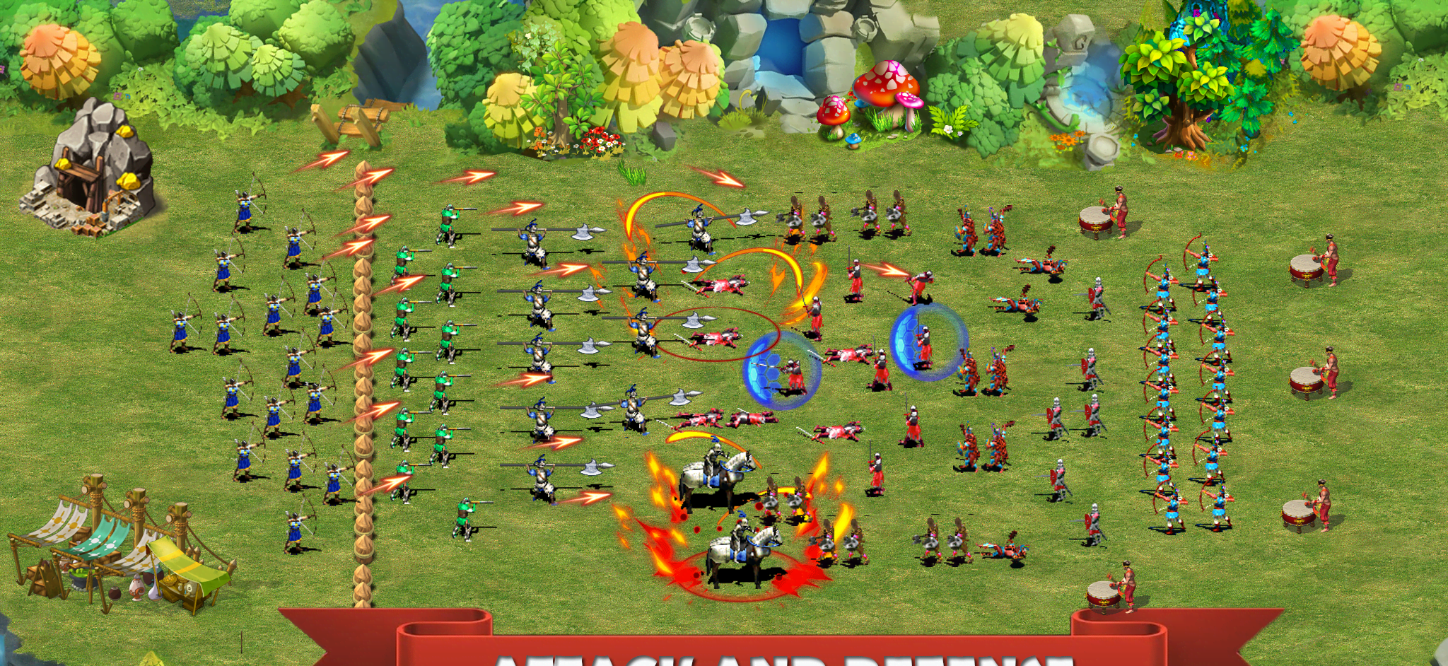 Empire Defense: Free Strategy Defender Games Screenshot 3