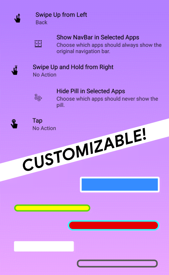 Navigation Gestures - Swipe Gesture Controls! screenshot 4