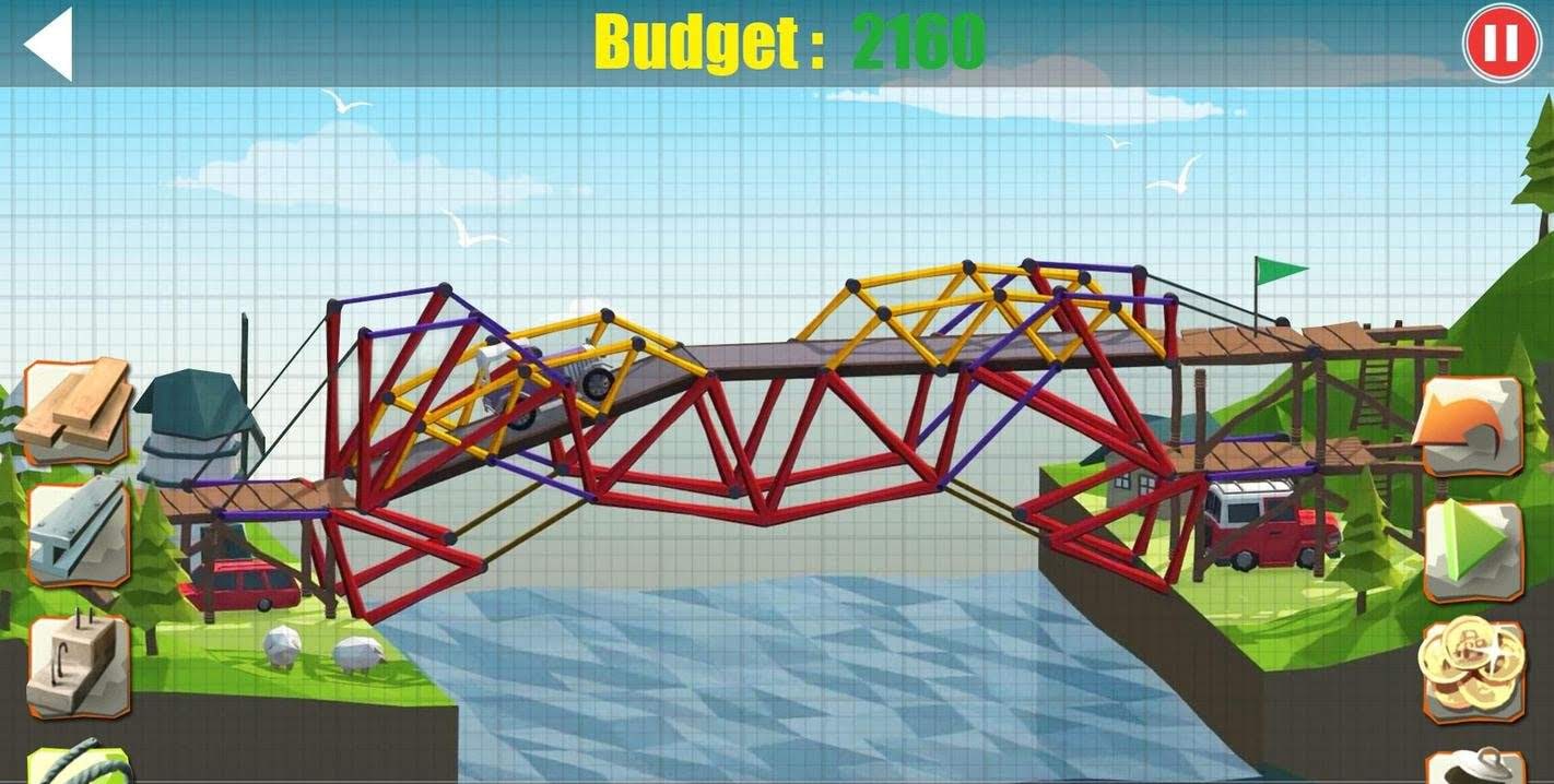 Elite Bridge Builder Mobile Fun Construction Game screenshot 3