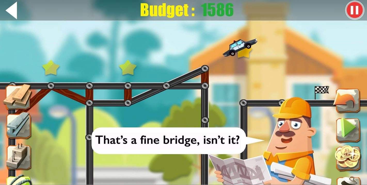 Elite Bridge Builder Mobile Fun Construction Game screenshot 2
