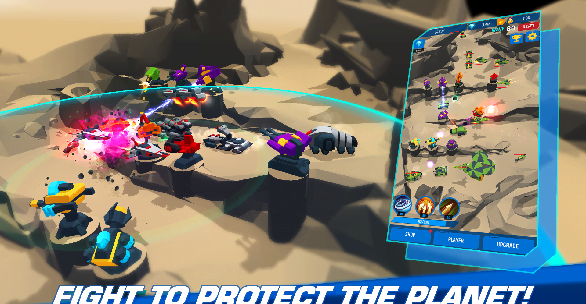 Idle Defense: Galaxy War screenshot 4