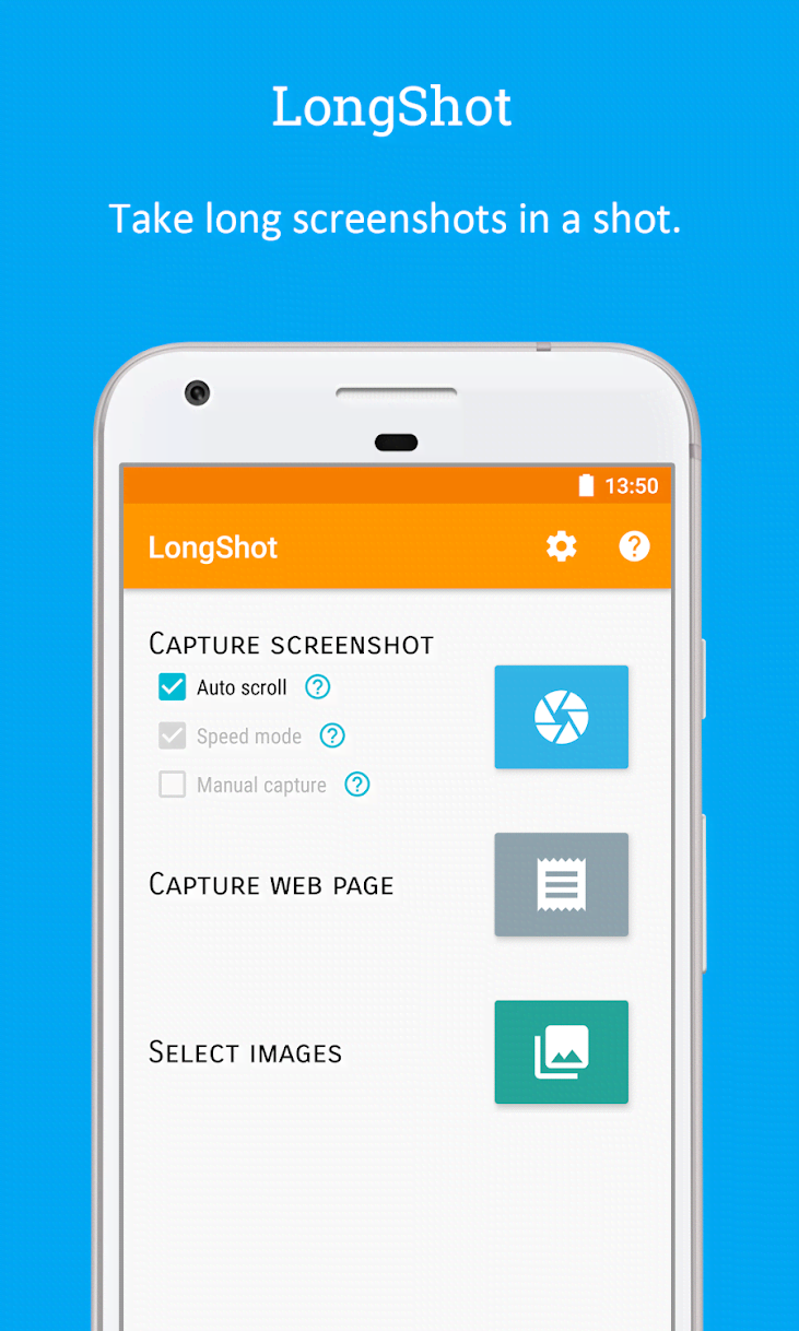 LongShot for Long Screenshot screenshot 1