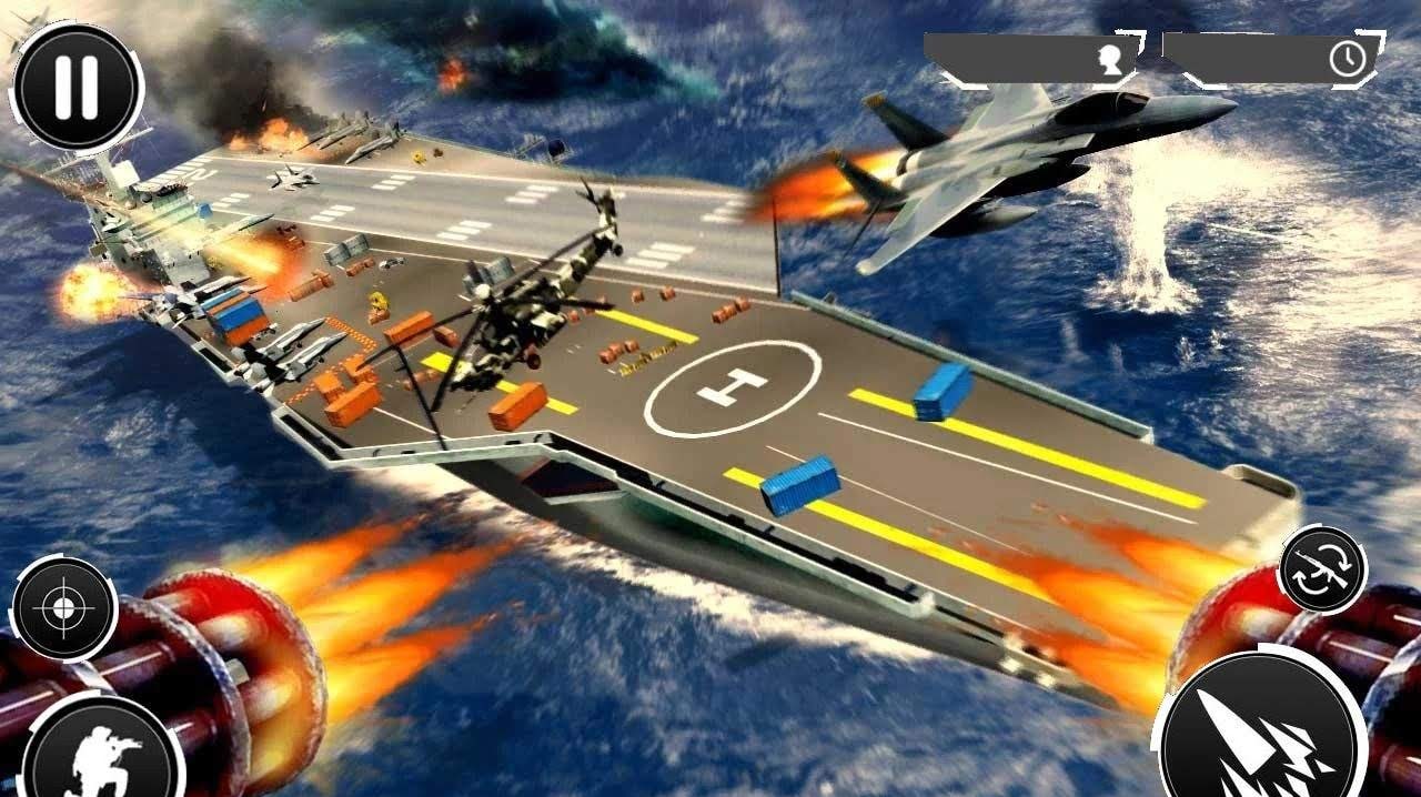 Navy Gunner Shoot War 3D screenshot 2