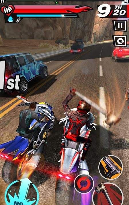 Fury Rider gameplay screenshot 1