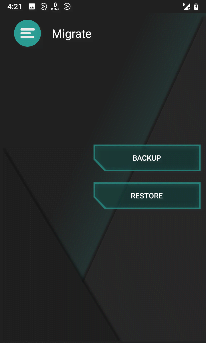 Migrate - custom ROM migration tool screenshot 2