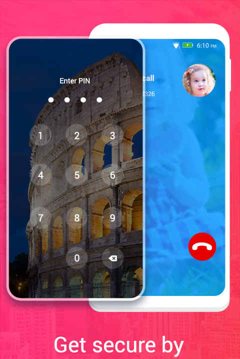 Incoming Outgoing Call Lock screenshot 1