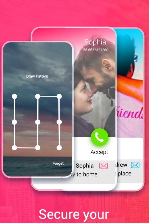 Incoming Outgoing Call Lock screenshot 4
