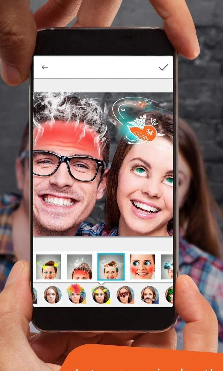 Avatars+: masks and effects & funny face changer screenshot 1