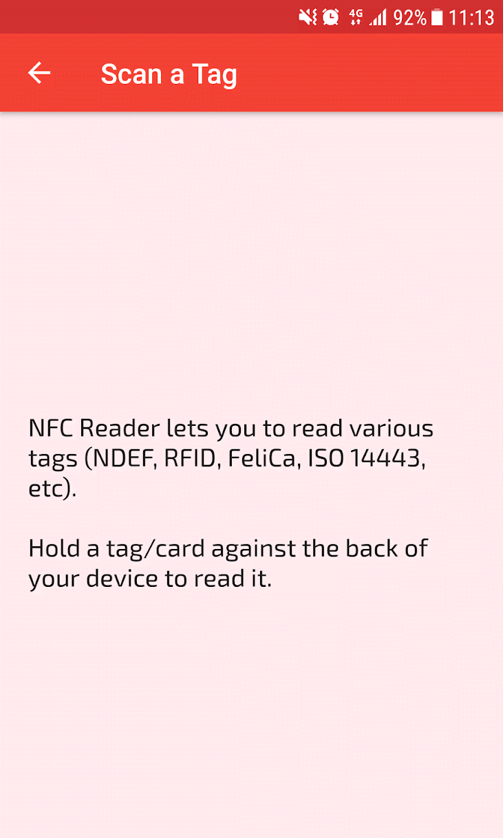 NFC Reader Pro screenshot 2