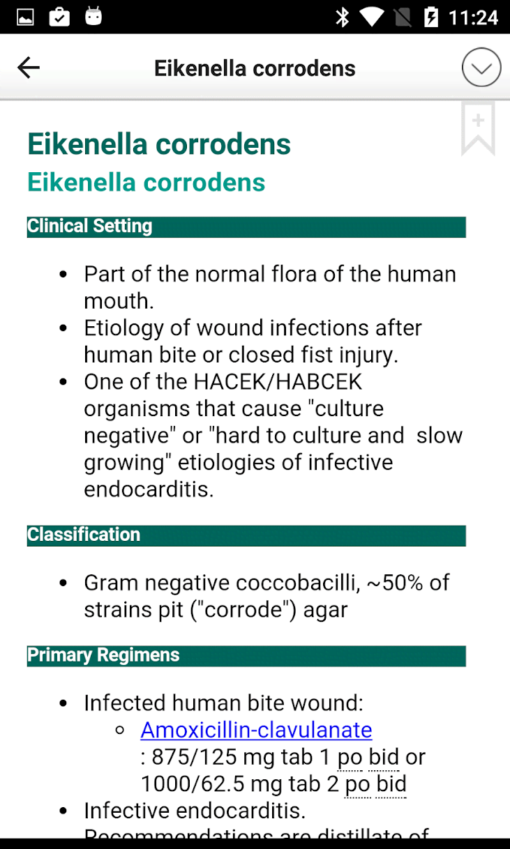 Sanford Guide Antimicrobial Rx screenshot 4