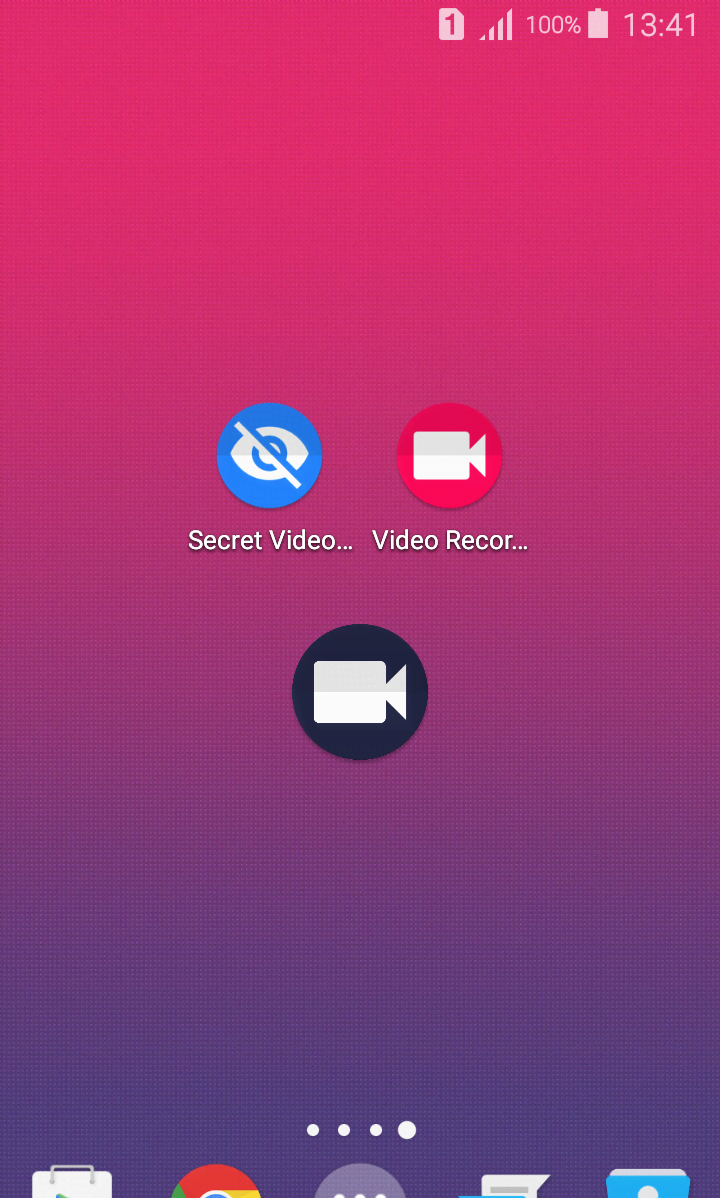 Background Video Recorder screenshot 1