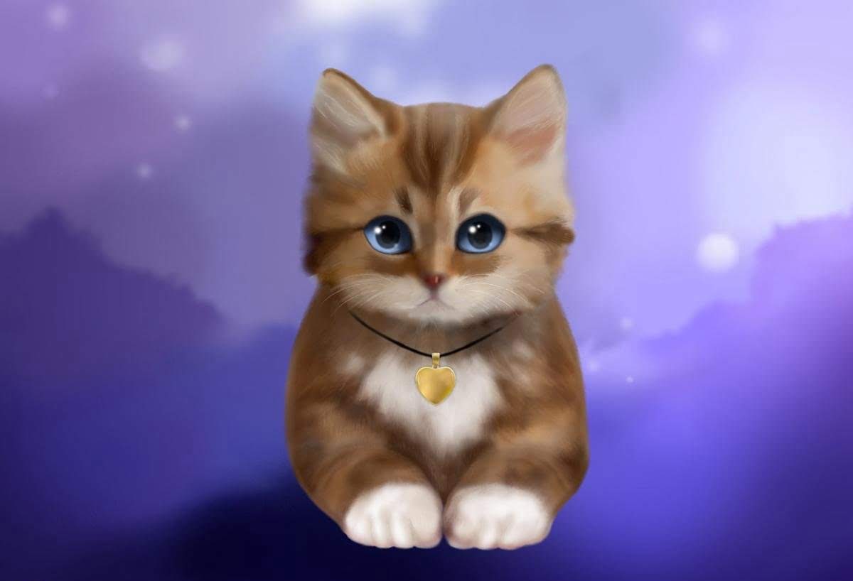 Toffee Cute Kitty Live Wallpaper screenshot 3