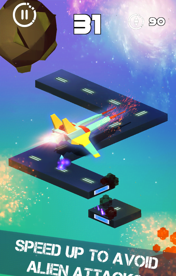 Dodge the Planet gameplay screenshot 1