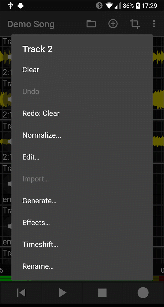 Aubade Audio Studio screenshot 2