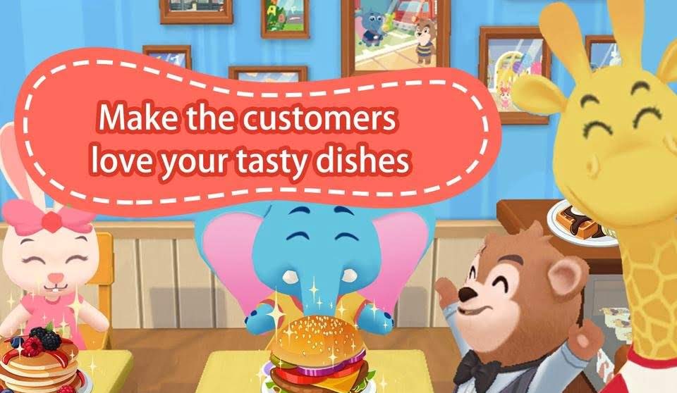 Uncle Bear Restaurant gameplay screenshot 1