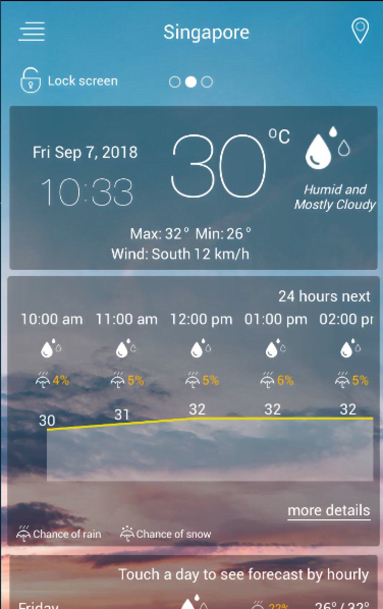 WEATHER - 10 DAYS - UPDATE DAILY screenshot 1