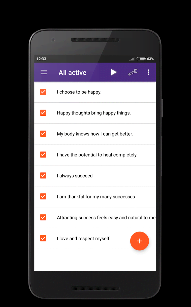 My Affirmations: Live Positive screenshot 3