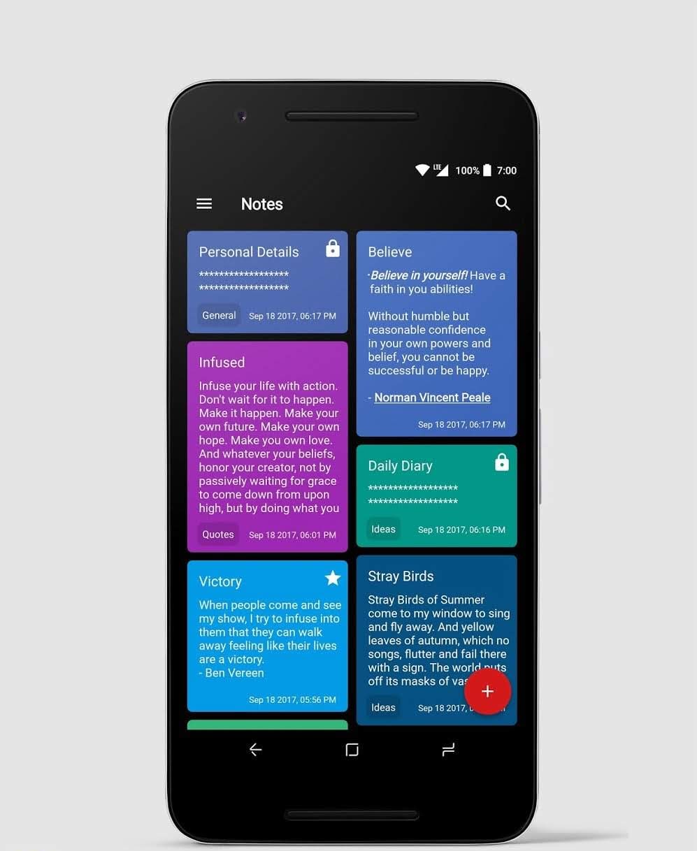 Material Notes screenshot 4