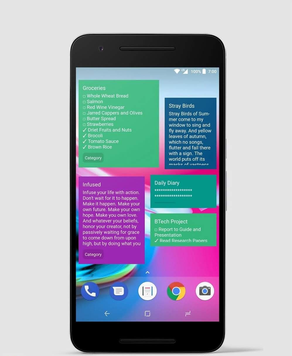 Material Notes screenshot 3